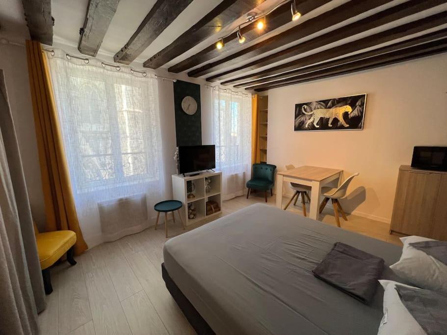 Vue Cathedrale- Centre Meaux-gare-disney Apartment